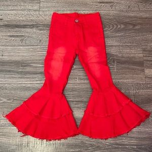 Red Bell Bottoms